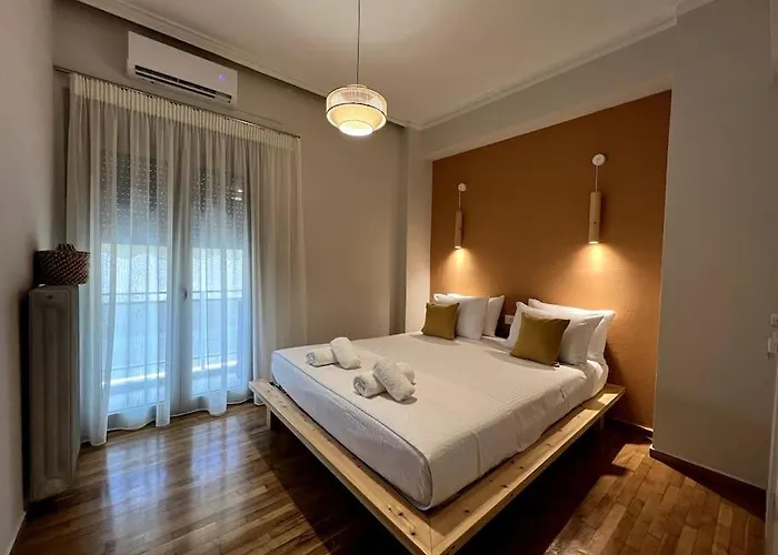 Апартаменты Zen Flat With Seaview By 8essentially Ханья